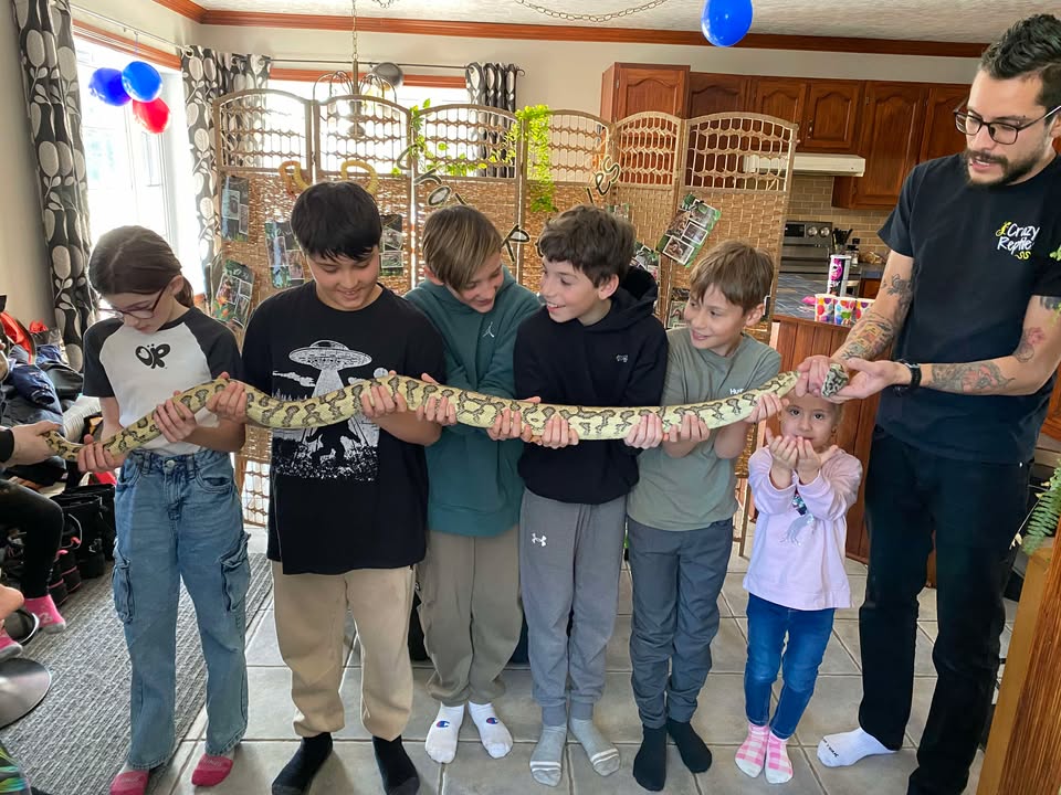 Crazy Reptiles Mauricie en tournée Crazy Reptiles Mauricie - Refuge animalier